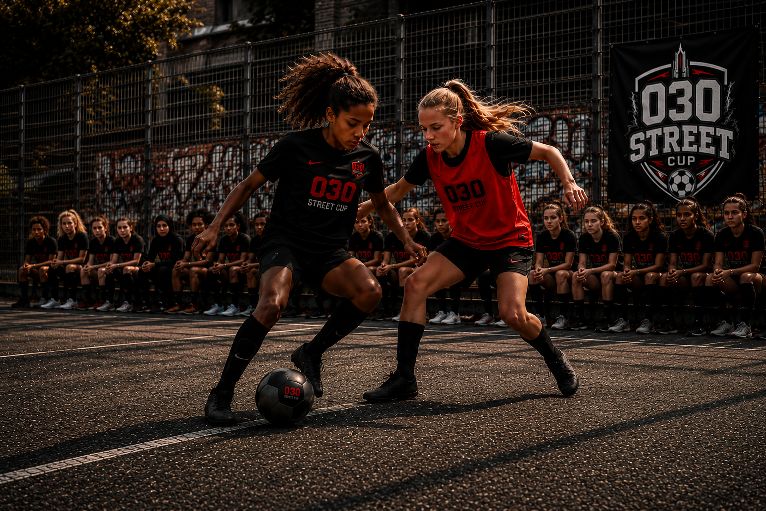 030 Street Cup meiden straatvoetbal